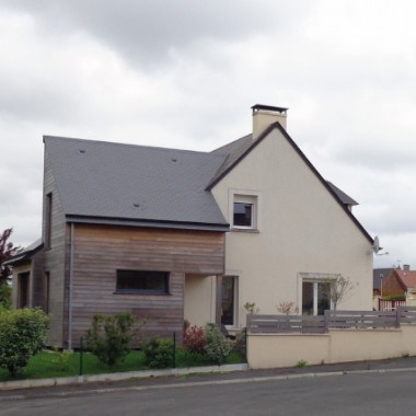 Extension à Creully dans le Calvados