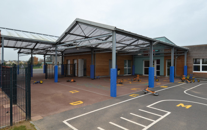 Ecole à Lantheuil dans le Calvados