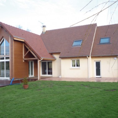 Extension d'habitation à Mont en Bessin dans le Calvados